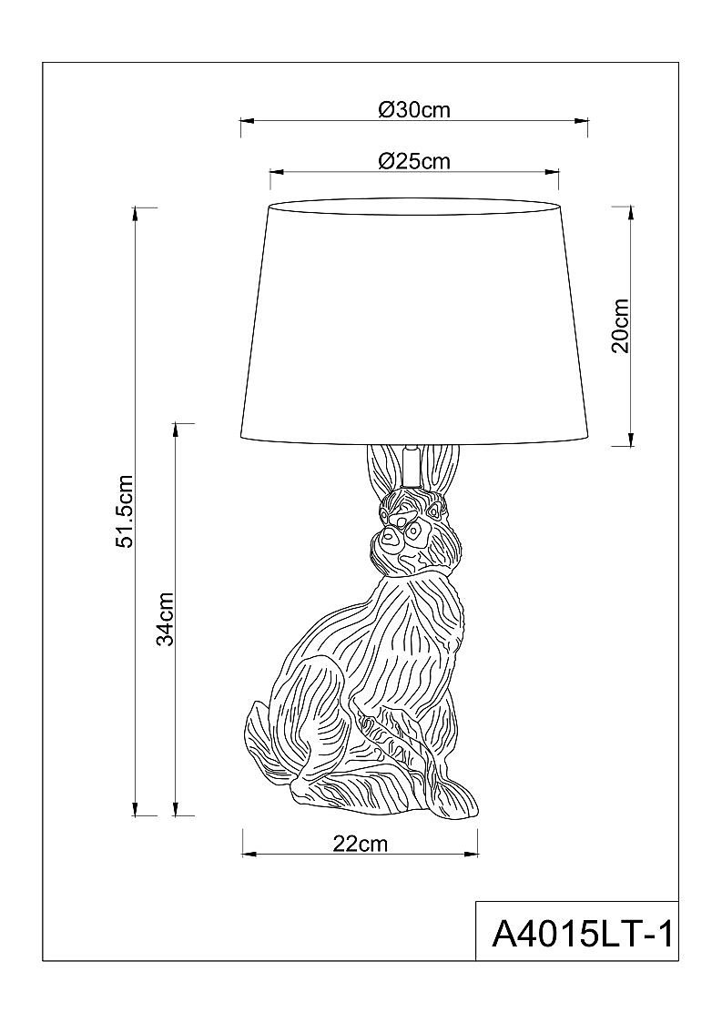 Настольная лампа Arte Lamp Izar A4015LT-1GO