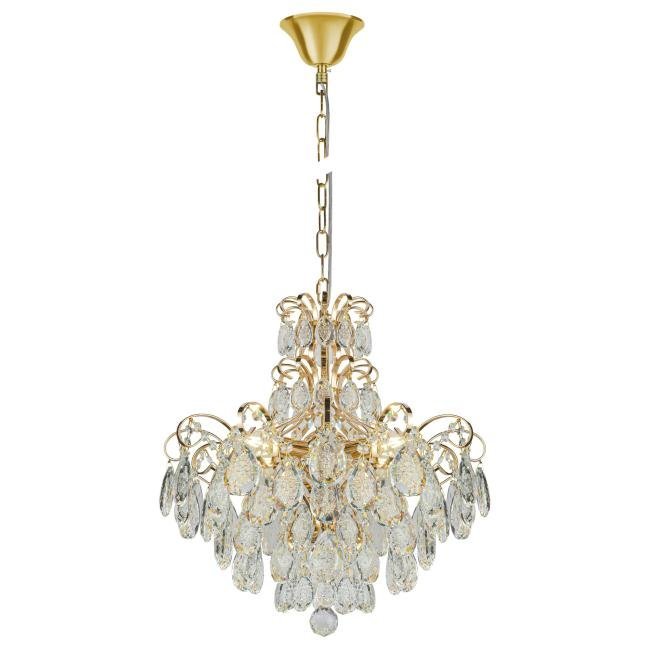 Подвесная люстра AM Group Monica MONICA KRISTAL SP4