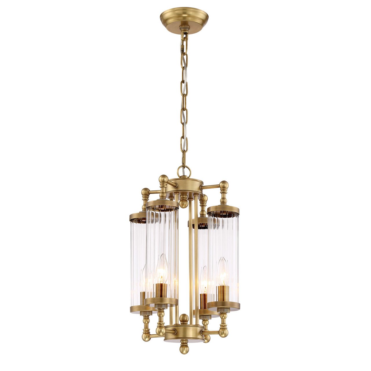Подвесная люстра Delight Collection Regis BC404-4 brass