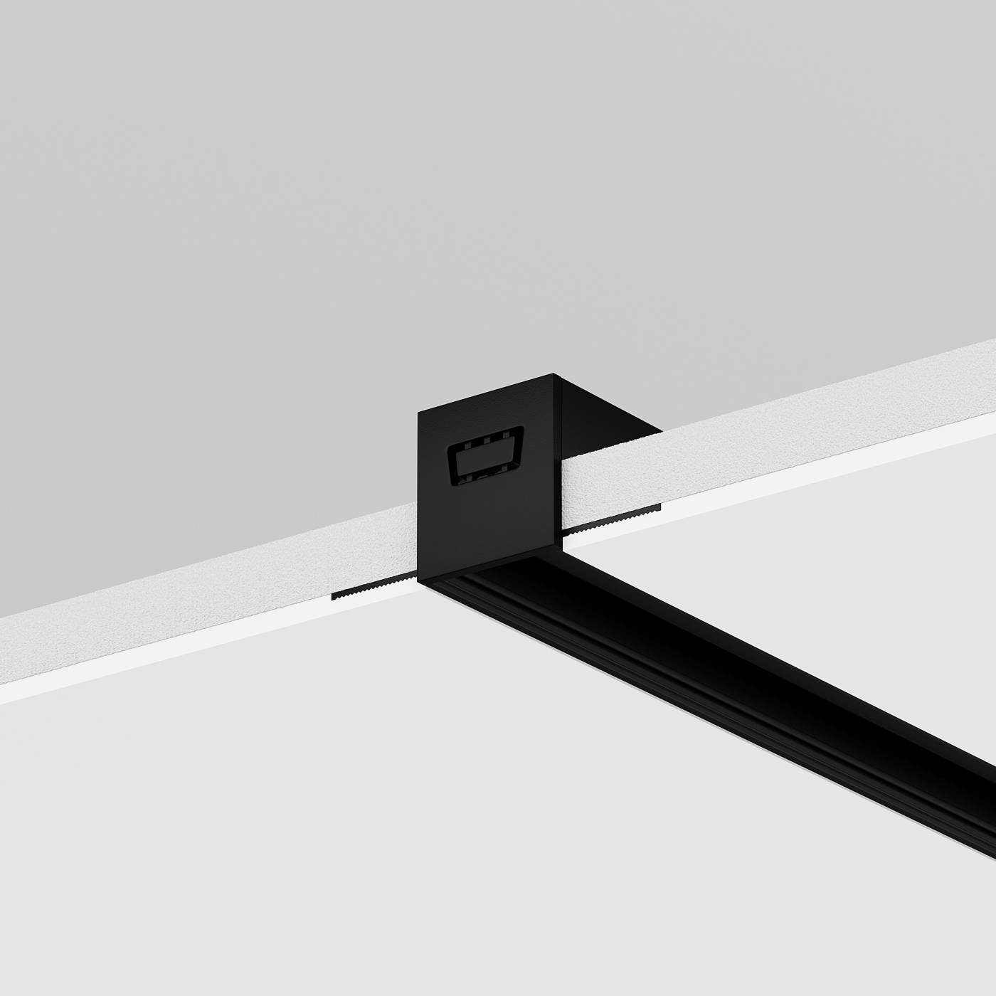 Профиль 2м Exility IP встраиваемый Maytoni Профиль для уличной трековой системы Exility IP O-TR002BF-P-B2M