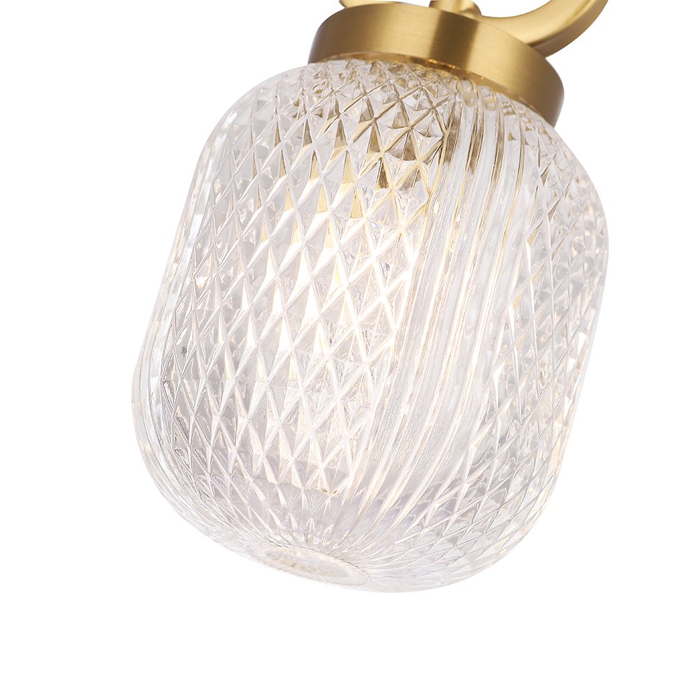 CAROLINA SP1 V2 BRASS Светильник подвесной Crystal Lux Carolina CAROLINA SP1 V2 BRASS