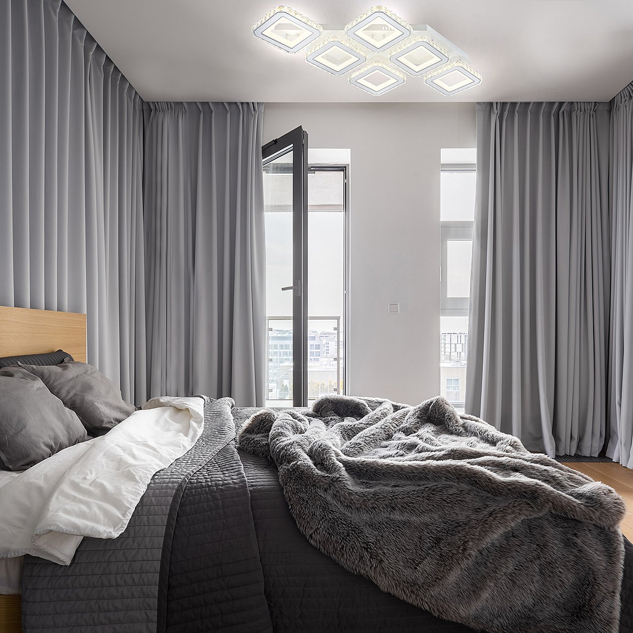 10261/6LED Потолочная люстра Escada Avolon 10261/6LED