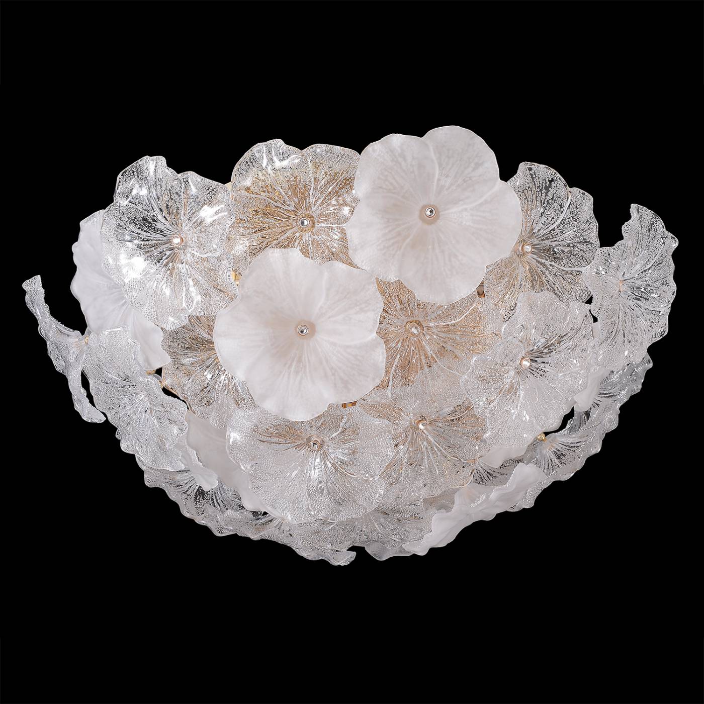 MAGNOLIA PL12 GOLD Потолочная люстра MAGNOLIA Crystal Lux MAGNOLIA PL12 GOLD