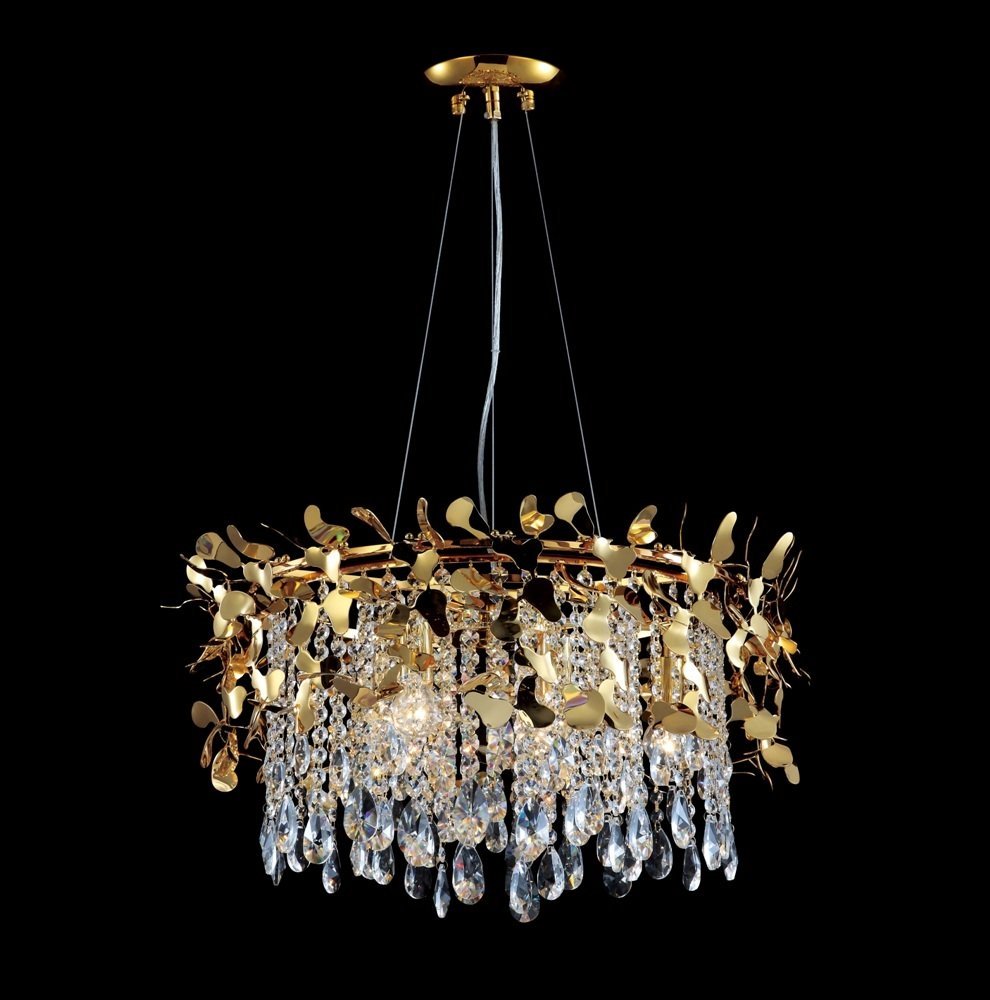 ROMEO SP6 GOLD D600 Подвесная хрустальная люстра Romeo Crystal Lux ROMEO SP6 GOLD D600