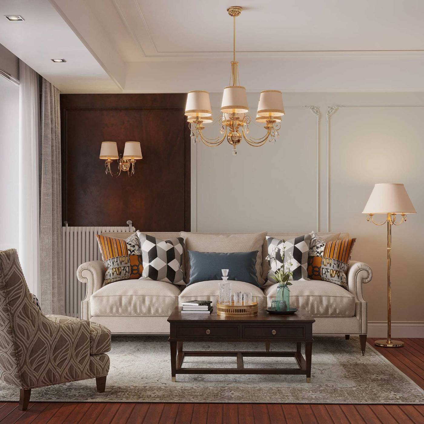 Торшер Kutek Торшеры COC-LS-3(P/A)