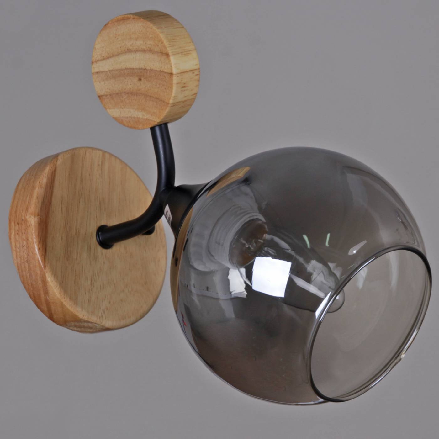 06780-0.2-01 BK+WOOD Бра настенное Reluce 06780-0.2-01 BK+WOOD