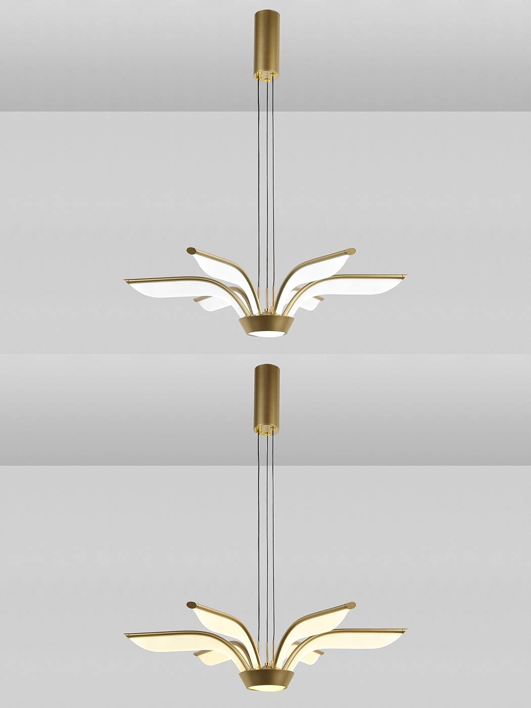 HIGH-TECH LED LAMPS 82053 Подвесная люстра Natali Kovaltseva Euro HIGH-TECH LED LAMPS 82053