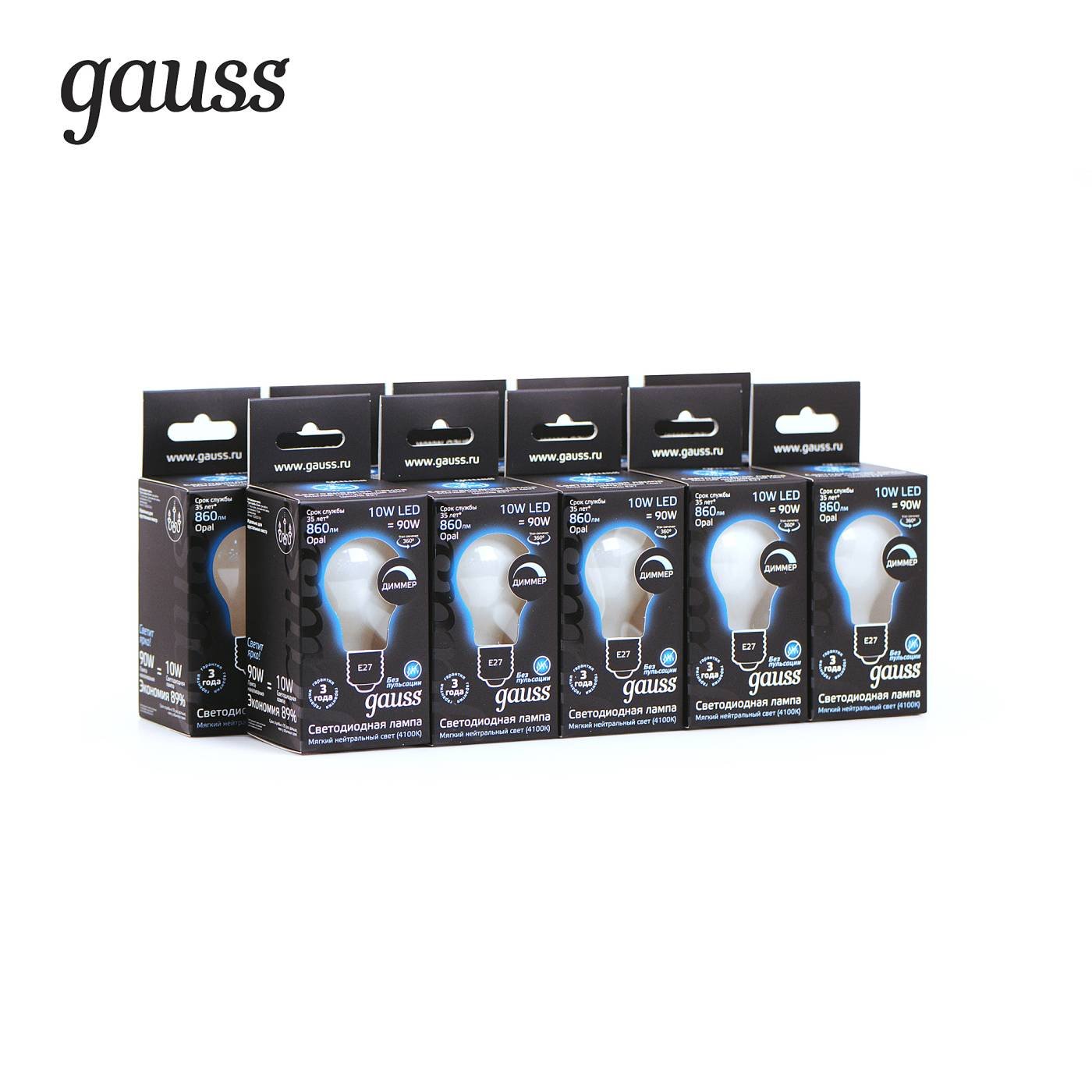 Светодиодная лампа Gauss 102202210