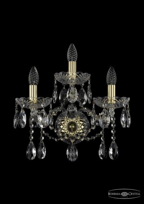 1413B/2+1/165/XL G Настенное бра Bohemia 1413 1413B/2+1/165/XL/G