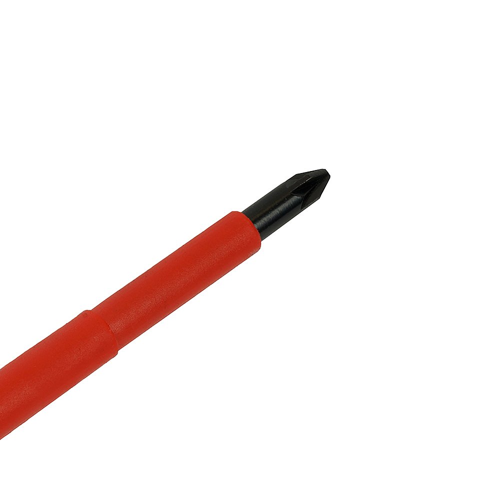 Отвертка крестовая диэлектрическая Pz 2 х 100 мм Stekker SDE-PZ2-100 49618