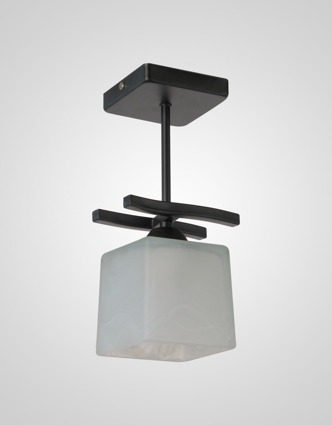 Светильник потолочный Мелодия Света Cube P9484-1 BK 000050557