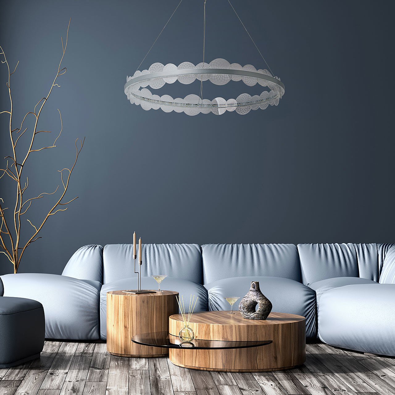 661019001 Подвесная люстра De Markt Платлинг 661019001