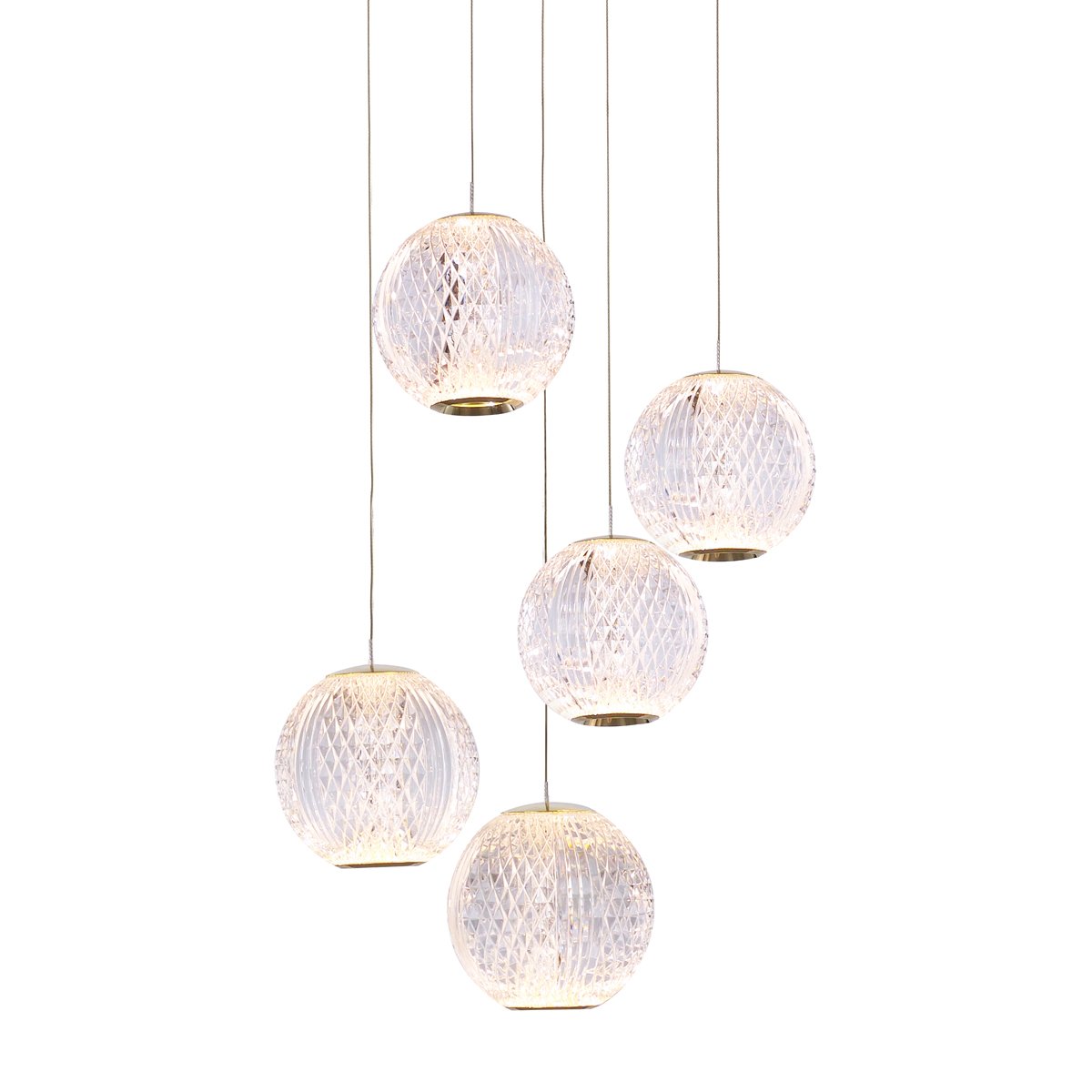 MD20001012-5A gold Светильник подвесной Delight Collection Elliot Diamante MD20001012-5A gold
