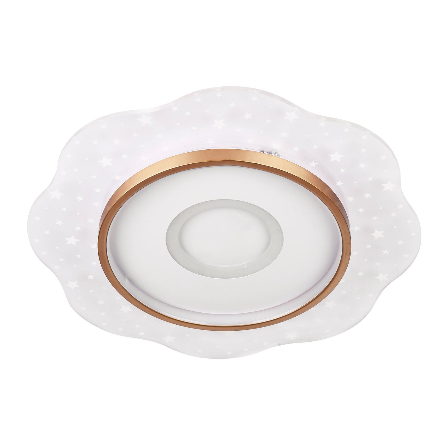 L1028-500 WH-GD Потолочный светильник L LED4U L1028-500 WH-GD