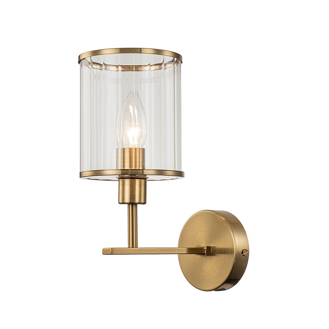 V000413 Настенное бра Indigo Dante V000413 13022/1W Brass