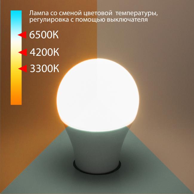 Светодиодная лампа Elektrostandard Classic LED D 13W 3300/4200/6500K E27 А60 (BLE2745)