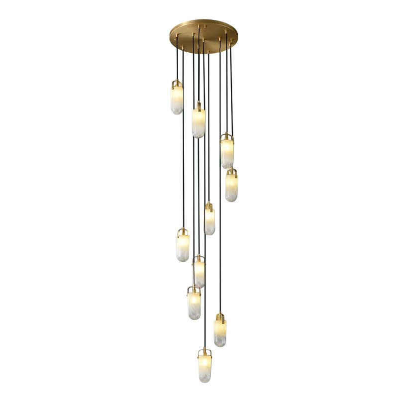 Светильник подвесной Delight Collection Sorno MT9056-10H brass