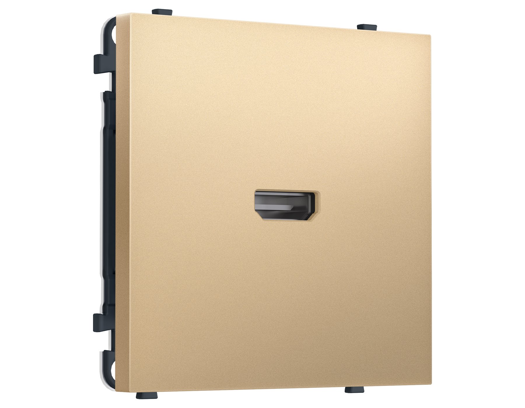 MS894030 MS894030 Комплект механизма розетки HDMI 2.1 SIGMA Золото Мягкое касание 30V/900MS 4K-120HZ 8K-60Hz QUANT PRO (SP8940, PR223)