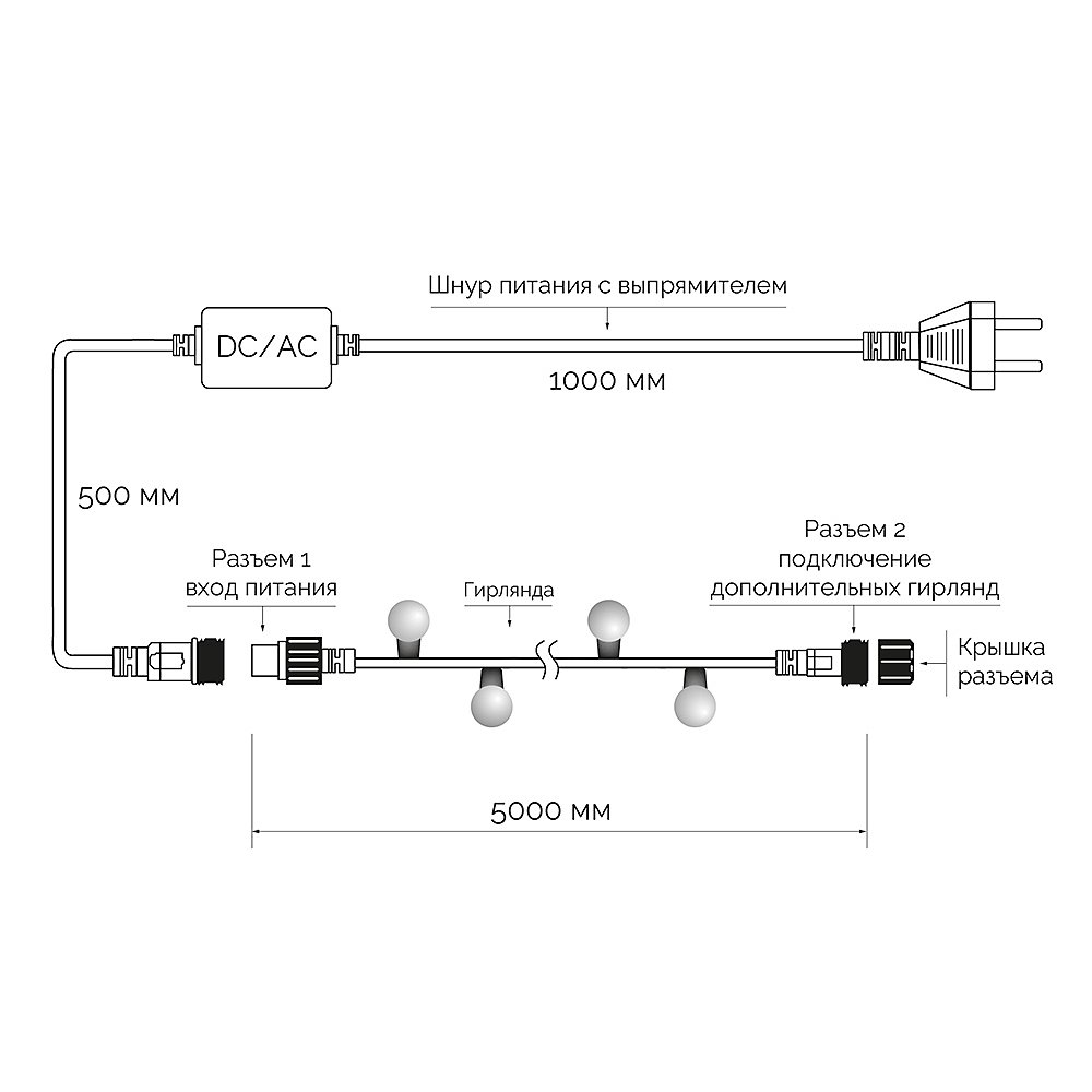 Гирлянда Arlight 025566