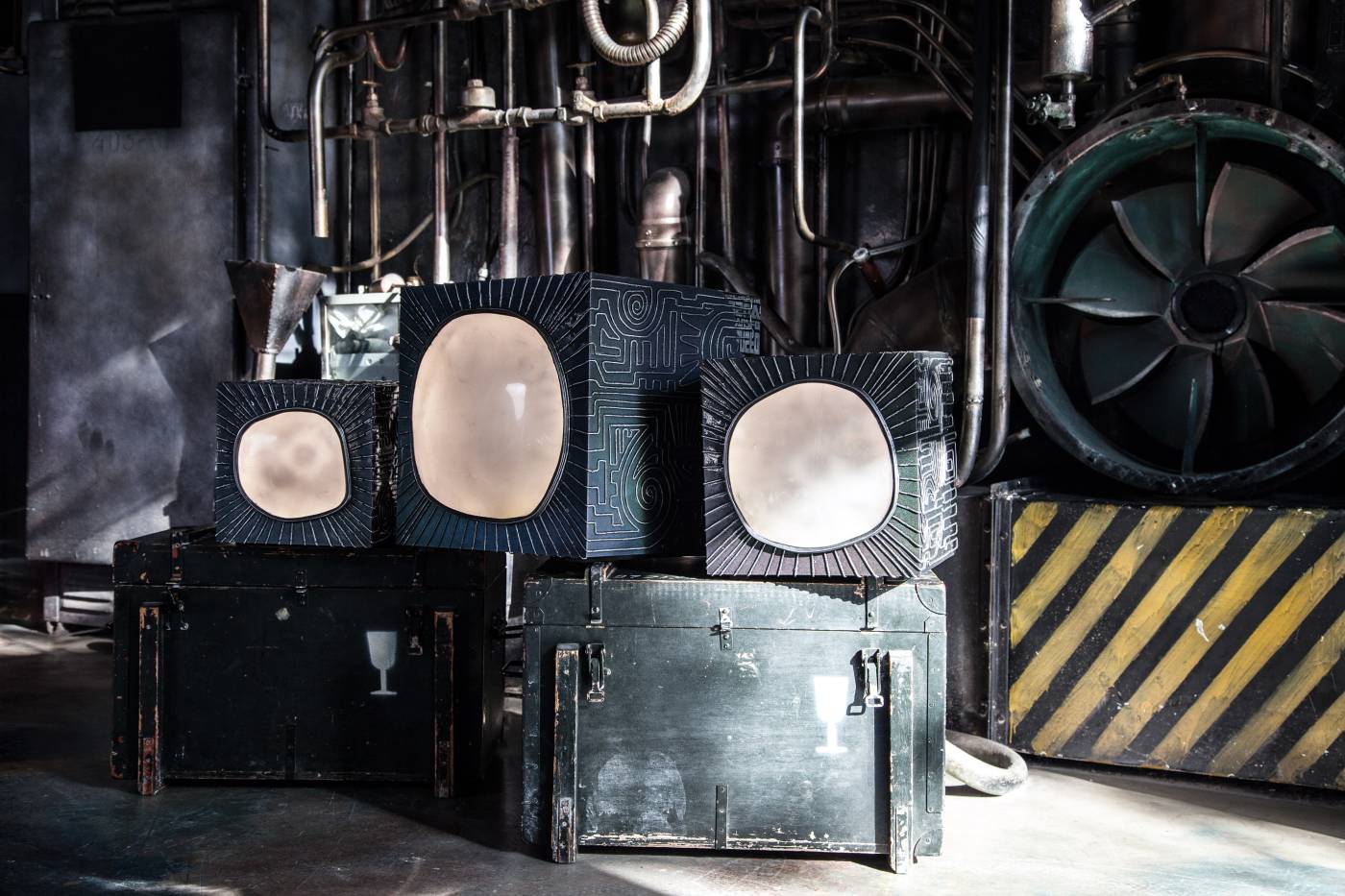 Декоративная лампа ArtCore Кубы YS16