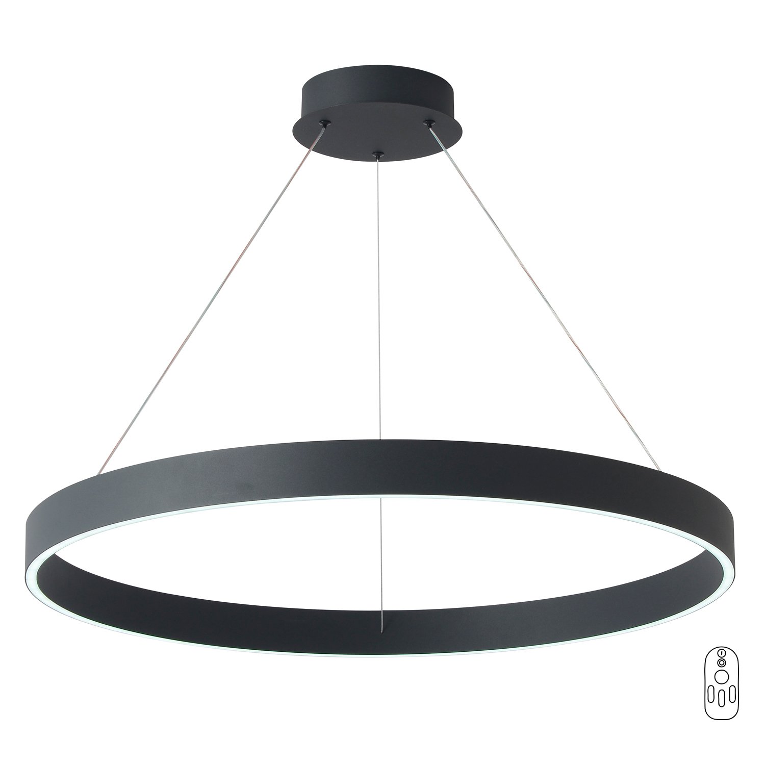 TRON SP70W LED BLACK Подвесная люстра Crystal Lux Tron TRON SP70W LED BLACK