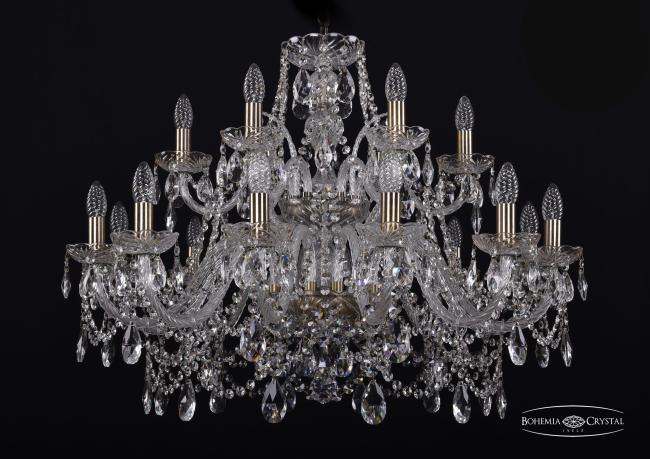 1411/12+6/300/2d Pa Подвесная хрустальная люстра 1411 Bohemia 1411/12+6/300/2d Pa