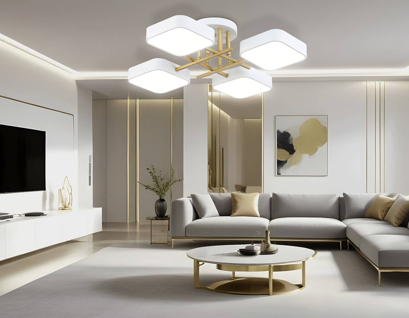 Потолочная люстра Ambrella LineTech FL516341