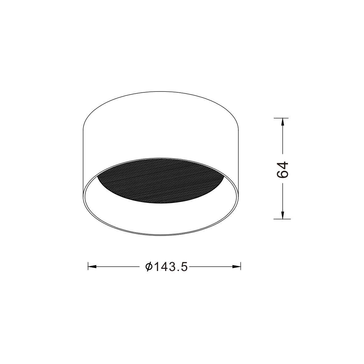 00-00007132 Накладной светильник BQ SWG DesignLed 00-00007132