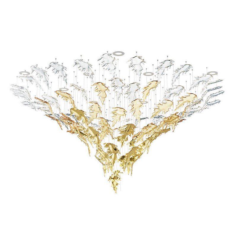L62905 Подвесная люстра L'Arte Luce Luxury Flying Leaves L62905