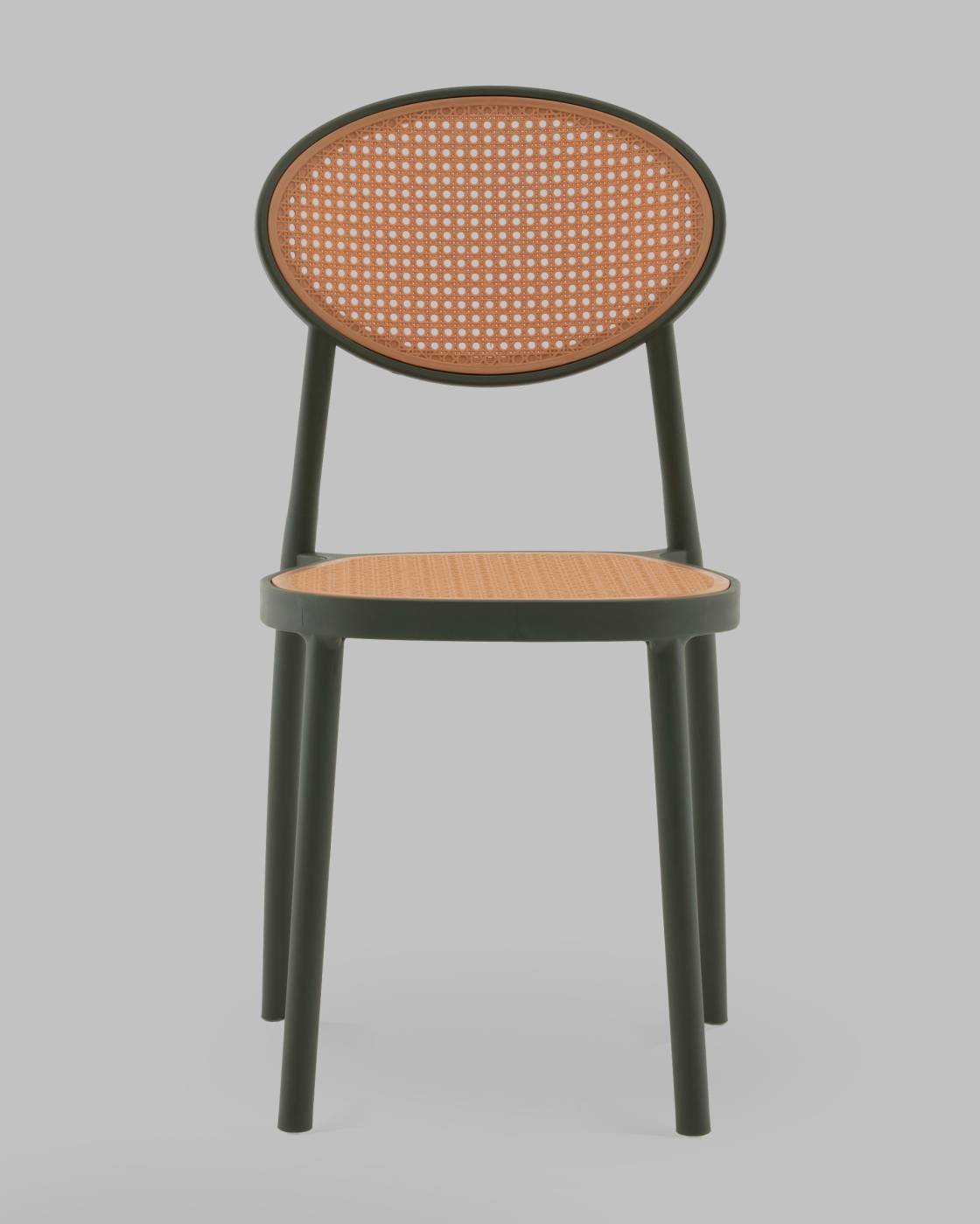 PP-245 green 36023 Стул пластиковый Stool Group Junie PP-245 green 36023