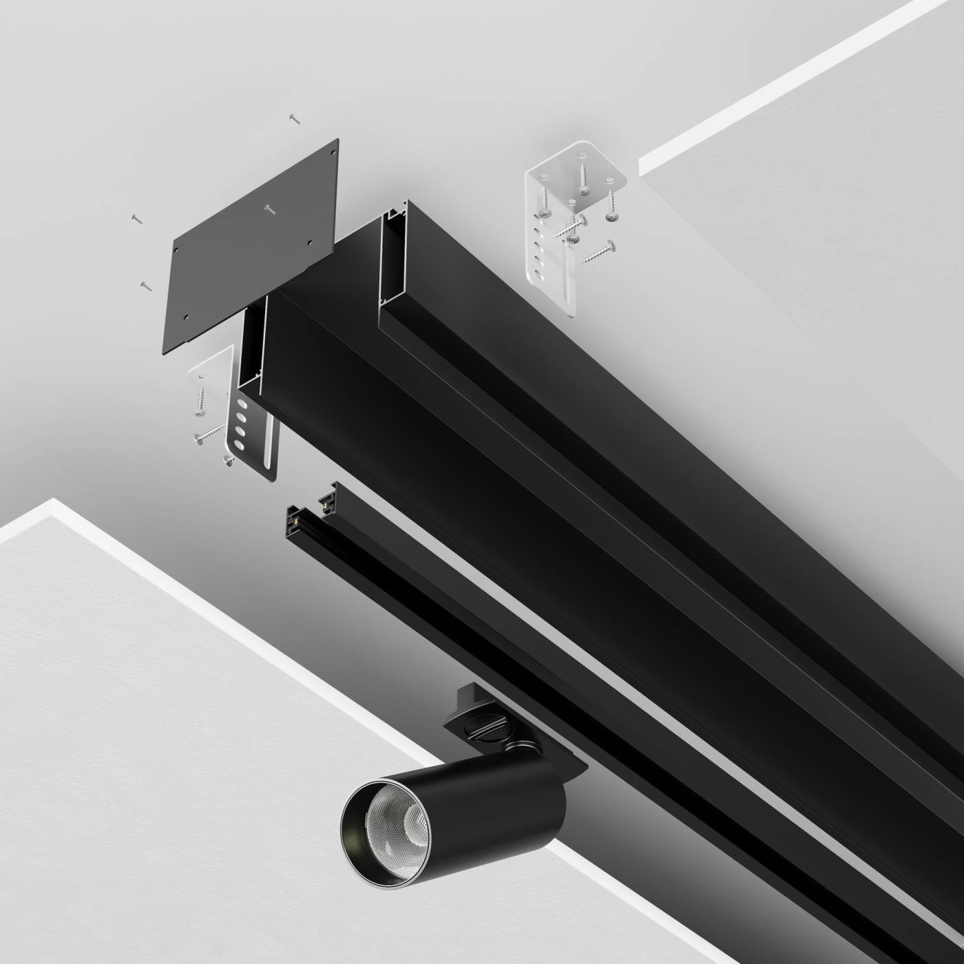 ALM-11681-PL-B-2M Профиль Maytoni Алюминиевый Профиль ALM-11681-PL-B-2M