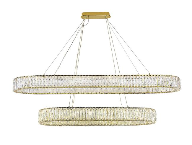 Потолочная чашка 8240 L35*12*H4 90+140 oval gold Потолочная чашка Newport Crystal Потолочная чашка 8240 L35*12*H4 90+140 oval gold