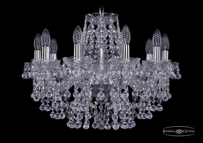 Подвесная хрустальная люстра 1409 Bohemia 1409/10/195 Ni