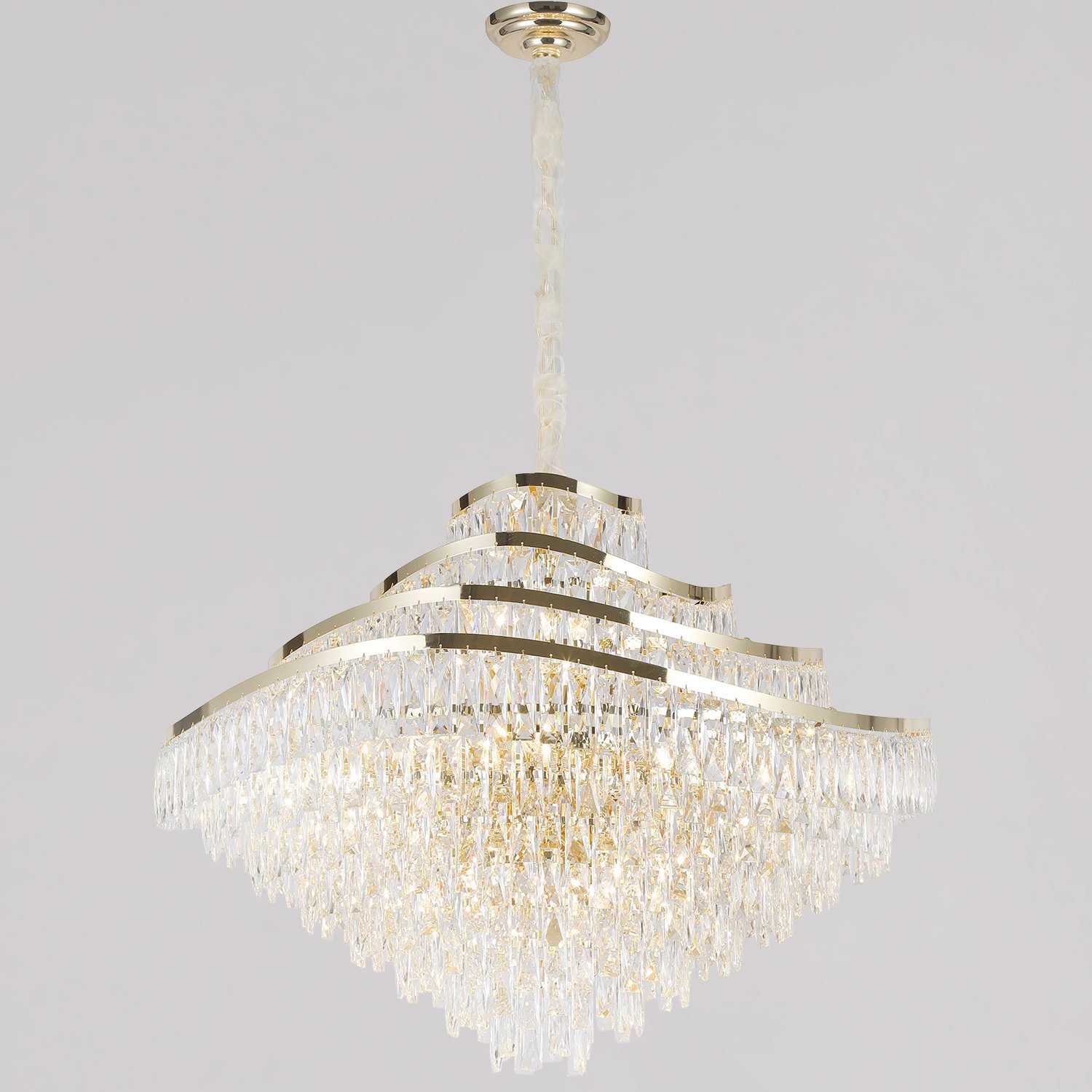 IL5083-800PZF-25 GD ELITE Подвесная люстра ILLUMICO IL5083-800PZF-25 GD ELITE