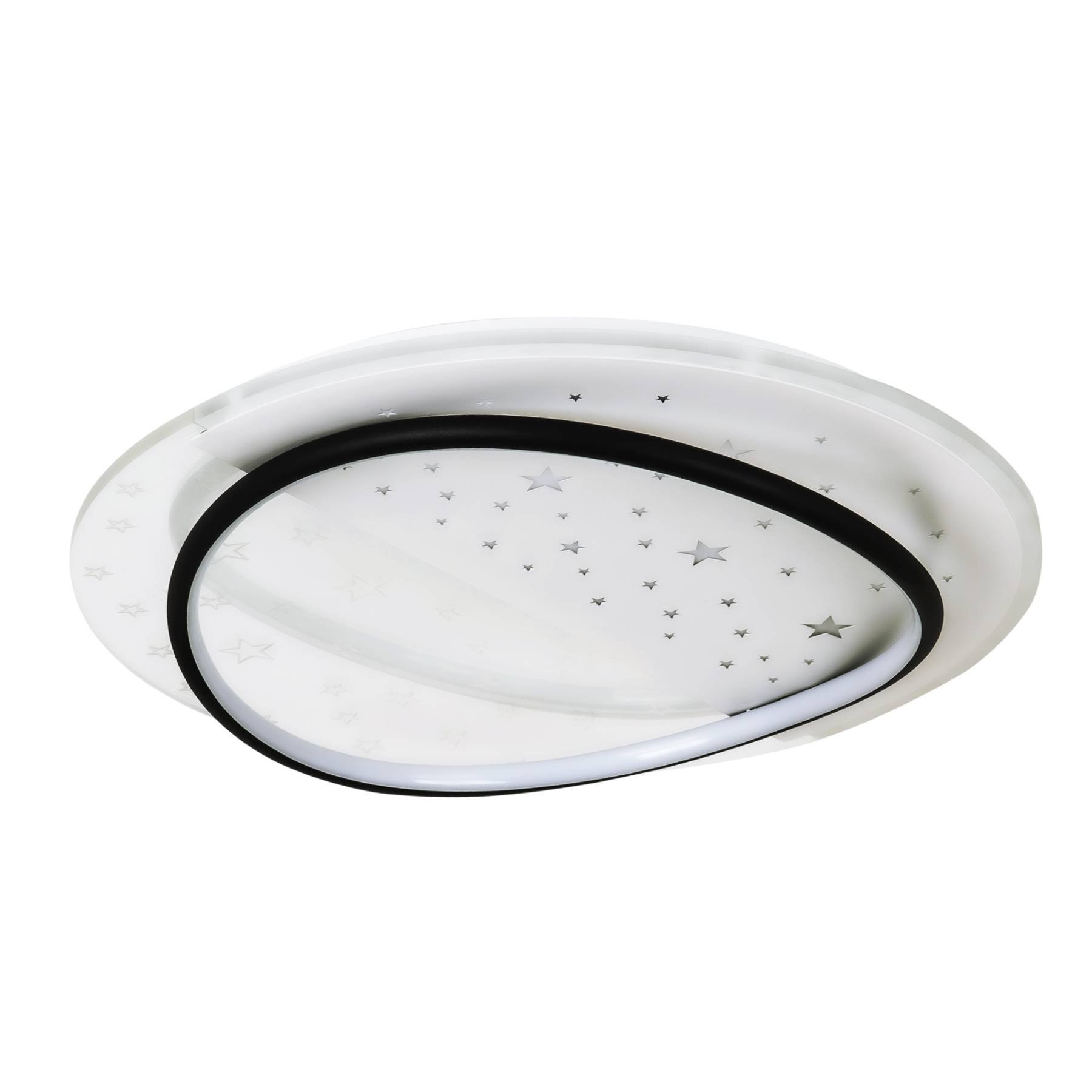 L1036-480 BK Потолочная люстра L LED4U L1036-480 BK
