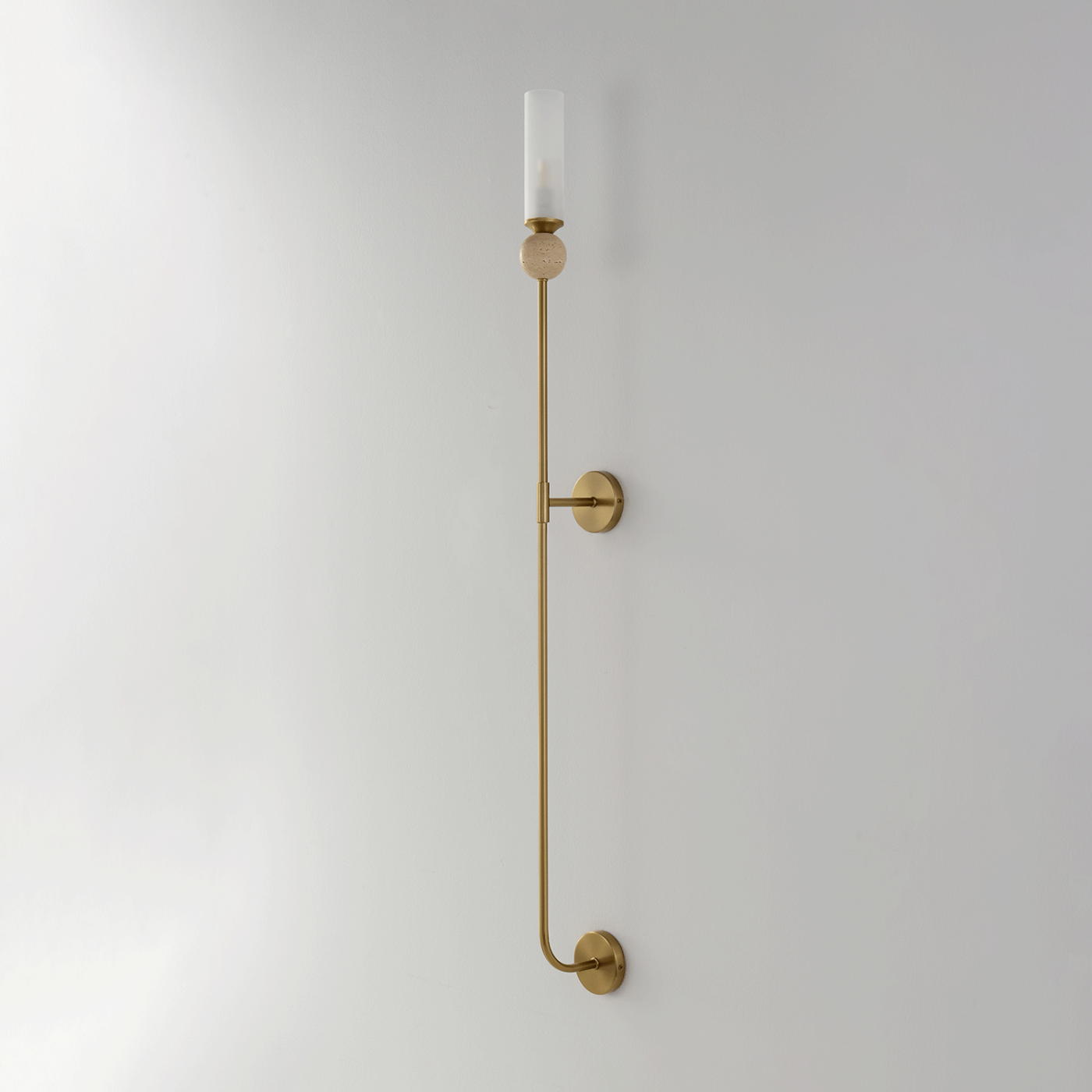 Настенное бра Crystal Lux Simply SIMPLY AP1.2 BRASS