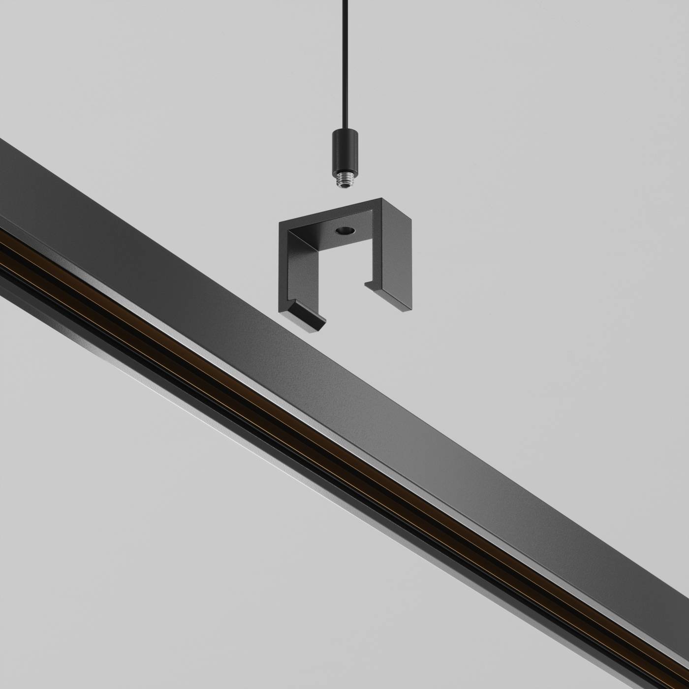 TRA239SW-2B Тросовый подвес Exility X, 2 шт. Accessories for tracks Exility X Maytoni TRA239SW-2B