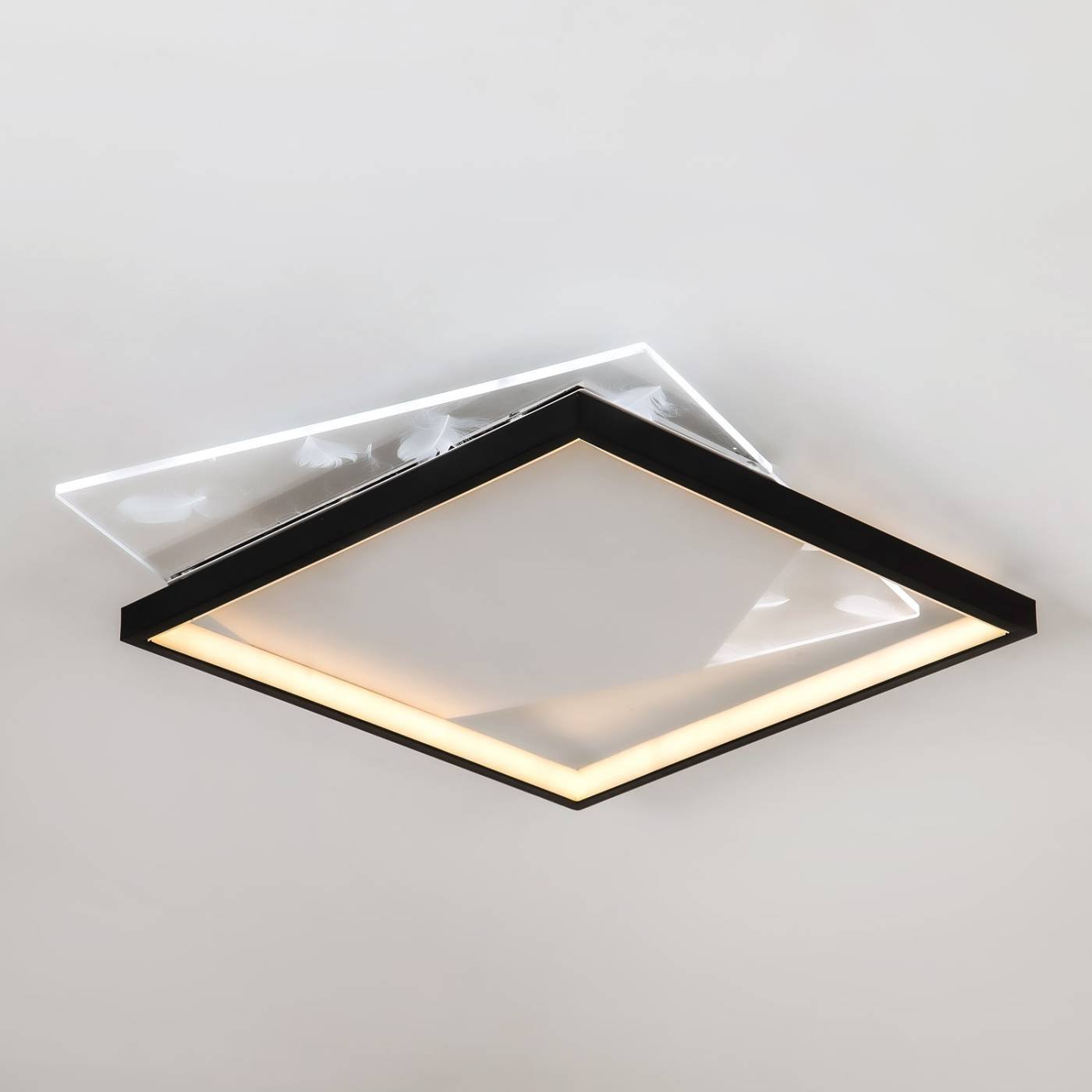 L1042-500 BK Потолочная люстра L LED4U L1042-500 BK