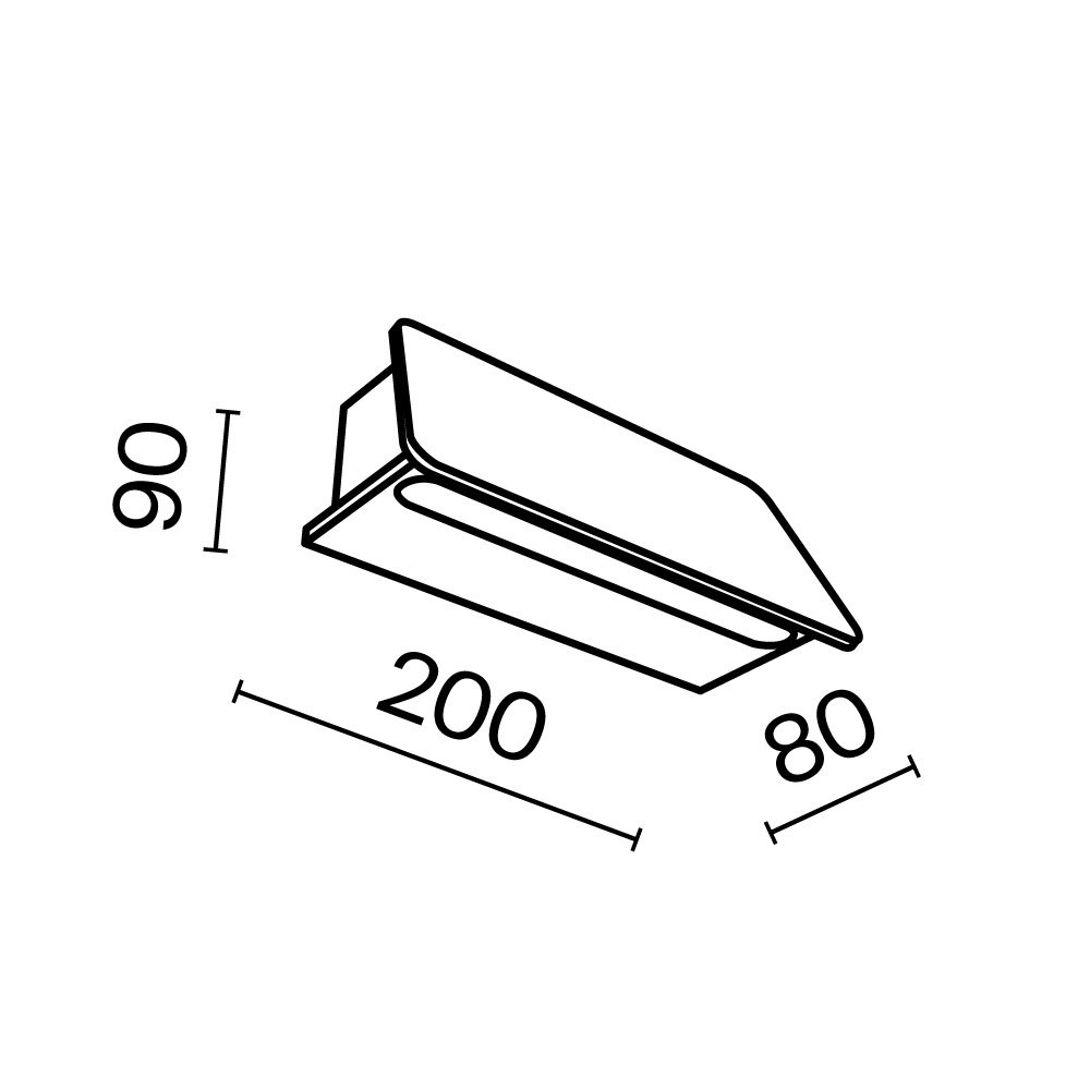 O429WL-L6GF3K Уличный настенный светильник Maytoni Trupp O429WL-L6GF3K