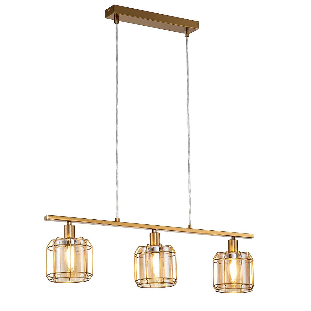 Светильник подвесной Escada Midland 10188/3S Brass