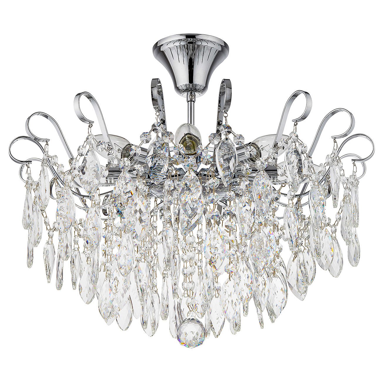 664/8P (Chrome) Потолочная люстра Escada Wisteria 664/8P (Chrome)