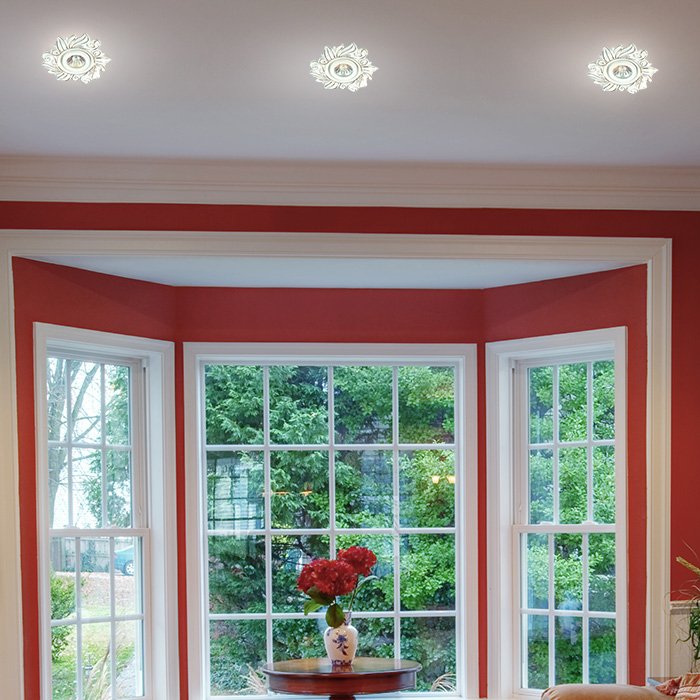 Встраиваемый светильник с узорами Ola 370199 Novotech