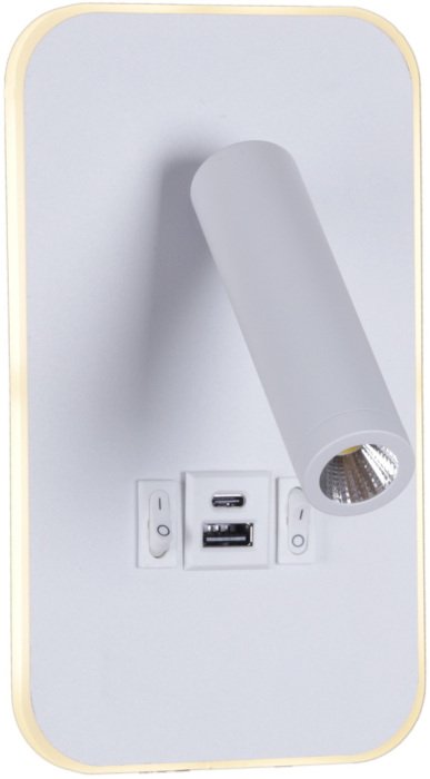 Настенный светильник 86204-9.2-001KT LED12W+USB WT Настенный светильник 86204-9.2-001KT LED12W+USB WT