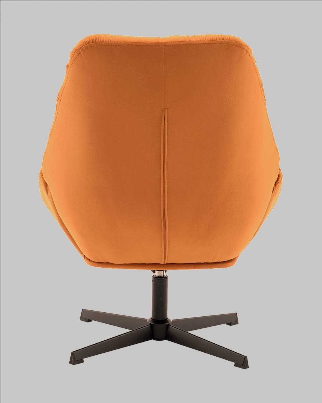 Кресло Stool Group Оррелл QH-8347KT HLR-43 orange
