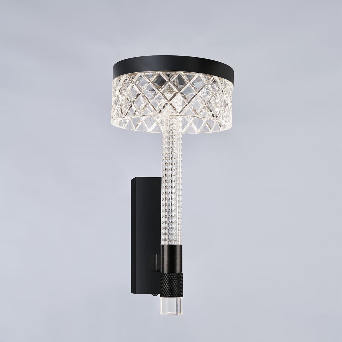 MB21020075-1A matt black Настенное бра Delight Collection Diamond cut MB21020075-1A matt black