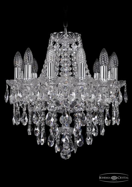 1415/12/141 Ni Подвесная хрустальная люстра 1415 Bohemia 1415/12/141 Ni