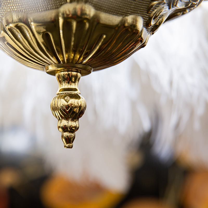 L03408.02 Подвесная люстра L'Arte Luce Luxury Feather Lamp L03408.02