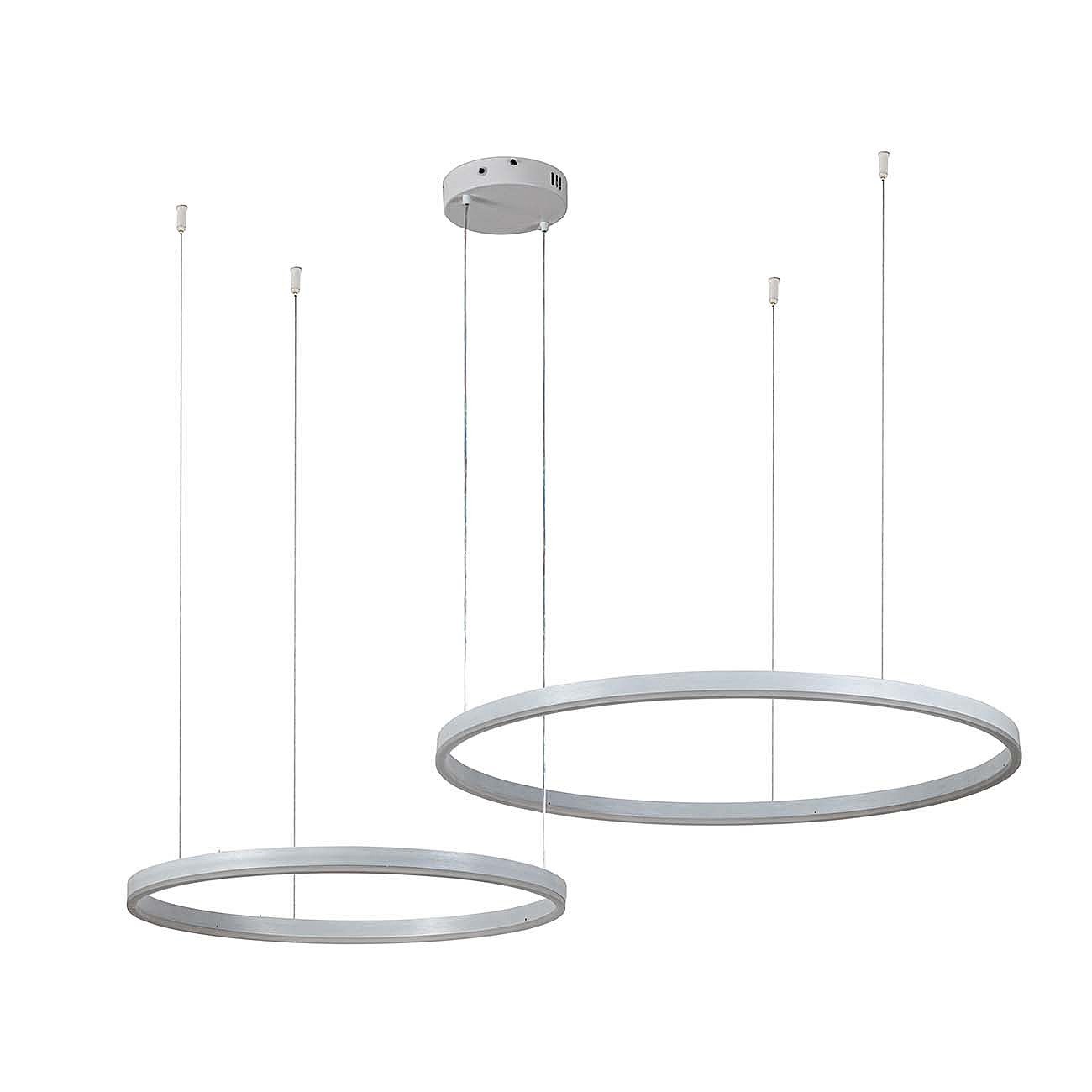 V000029L Подвесная люстра Indigo Galass V000029L 14001/2P White