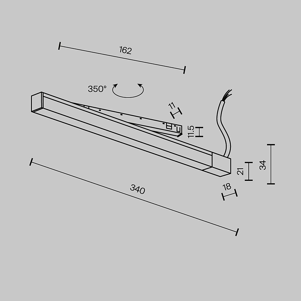 TRX239DR-150B Блок питания Maytoni Power Supply Exility X TRX239DR-150B