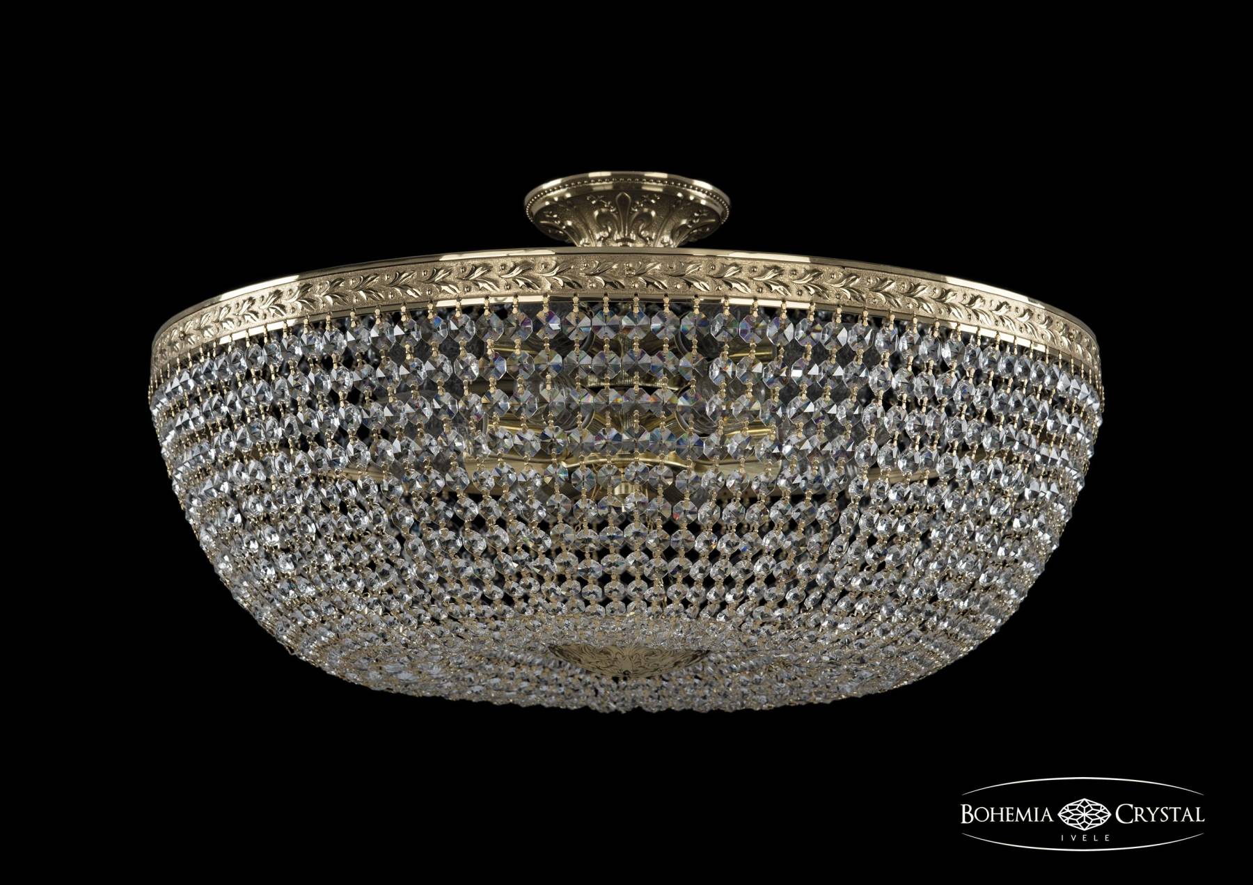 19051/55IV G Потолочная хрустальная люстра Bohemia 1905 19051/55IV G